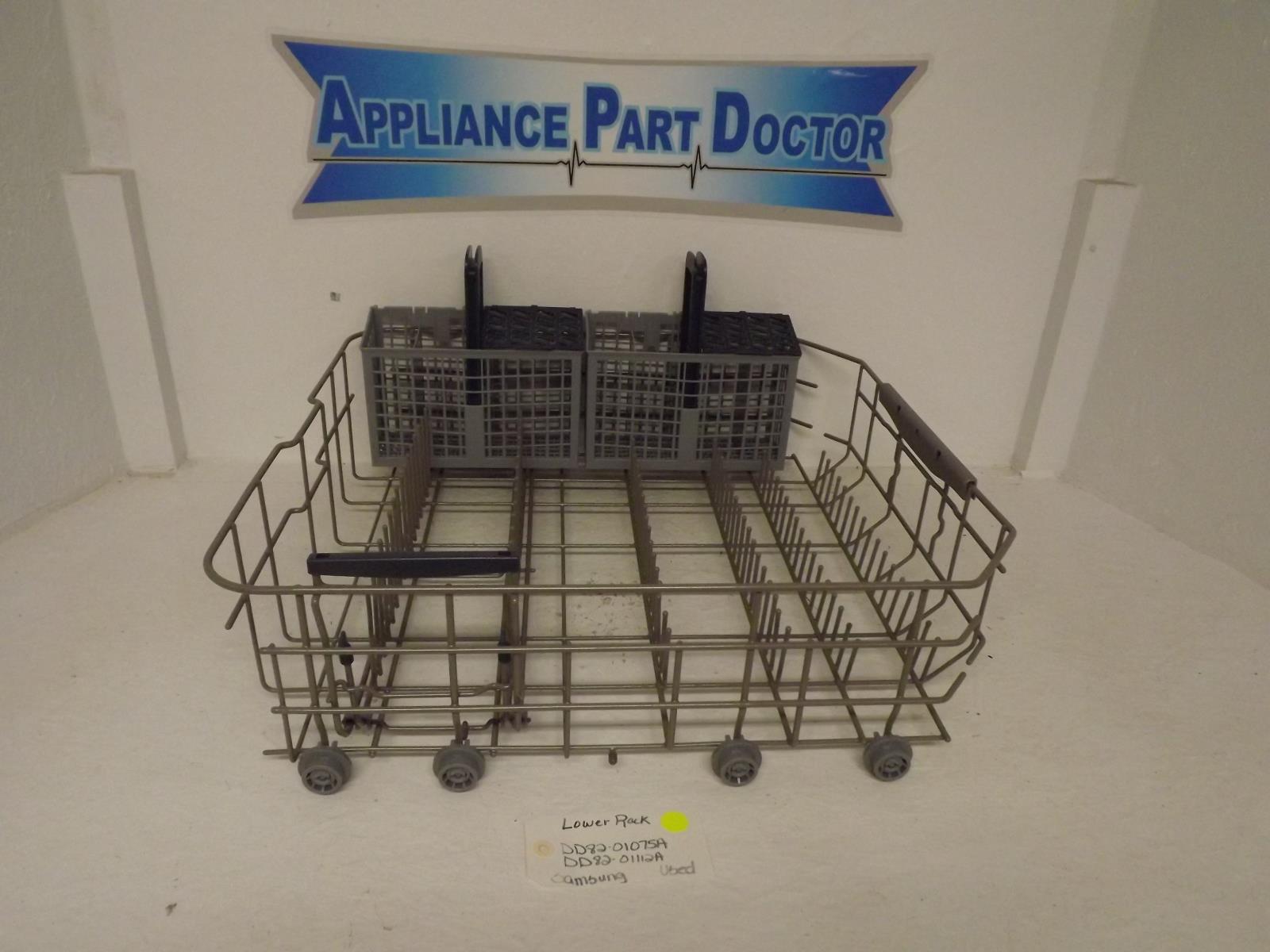 Samsung Dishwasher DD82-01075A DD82-01112A Lower Rack Used Samsung Dishwasher DD82-01075A DD82-01112A Lower Rack Used